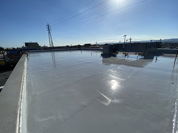 屋上防水工事アフター